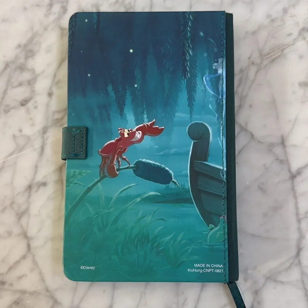Disney Little Mermaid Ariel Lined Pages Journal with page marker